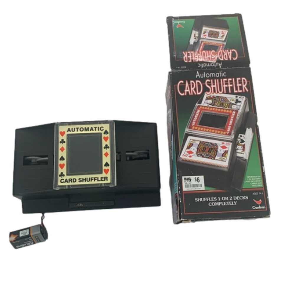 Automatic card shuffler